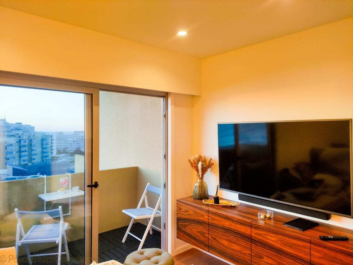 Povoa Beach Ocean View Povoa de Varzim Luaran gambar